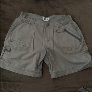 Woman’s green Cargo Shorts
